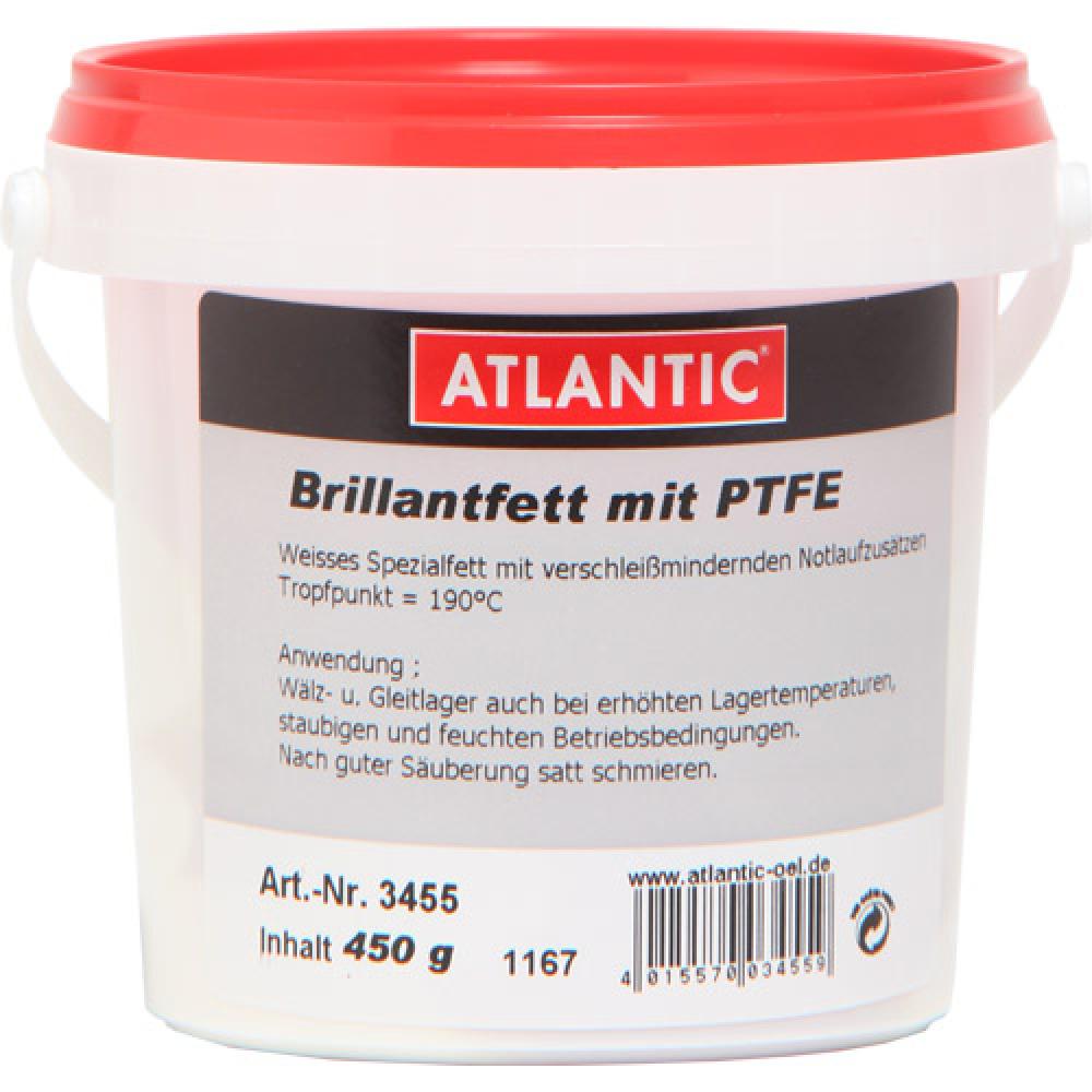 Atlantic Brillantfett mit PTFE Eimer 450g 3455 - Öl - PflegeundSchutzspray