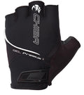 CHIBA Gel Premium - Radhandschuhe schwarz M mit Poron-Gelpolsterung
