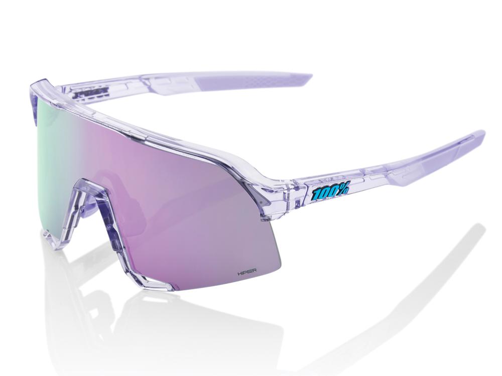 100% S3 - HiPER Mirror Lens unis Polished Translucent Lavender - maximale Sicht & Kontrast