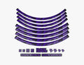 Race Face Laufrad Decal Set, large, purple - stylisches Upgrade für dein Bike