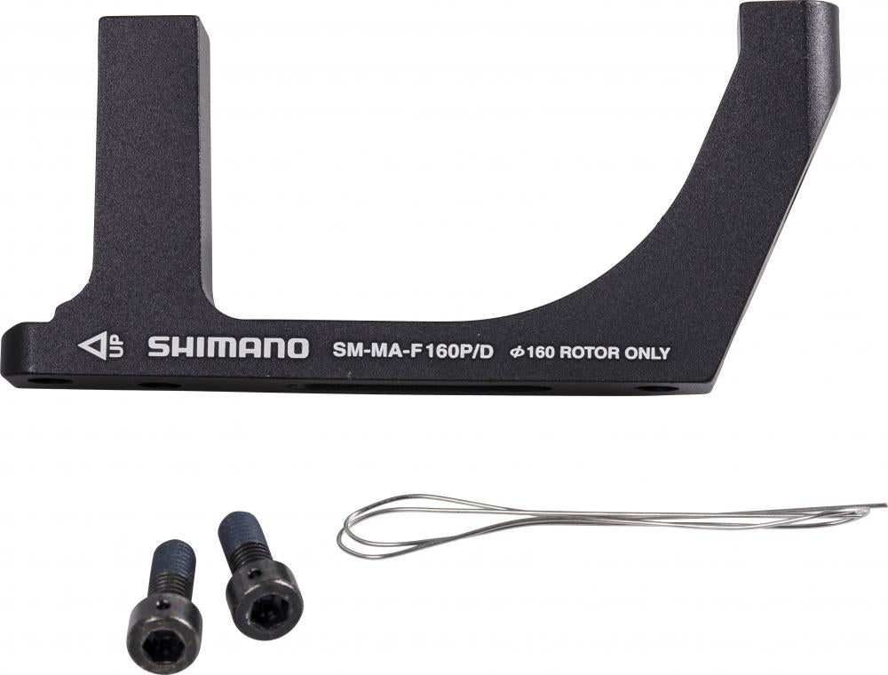 SHIMANO Scheibenbremsadapter Vorne PM FM Flat Mount - 160 mm