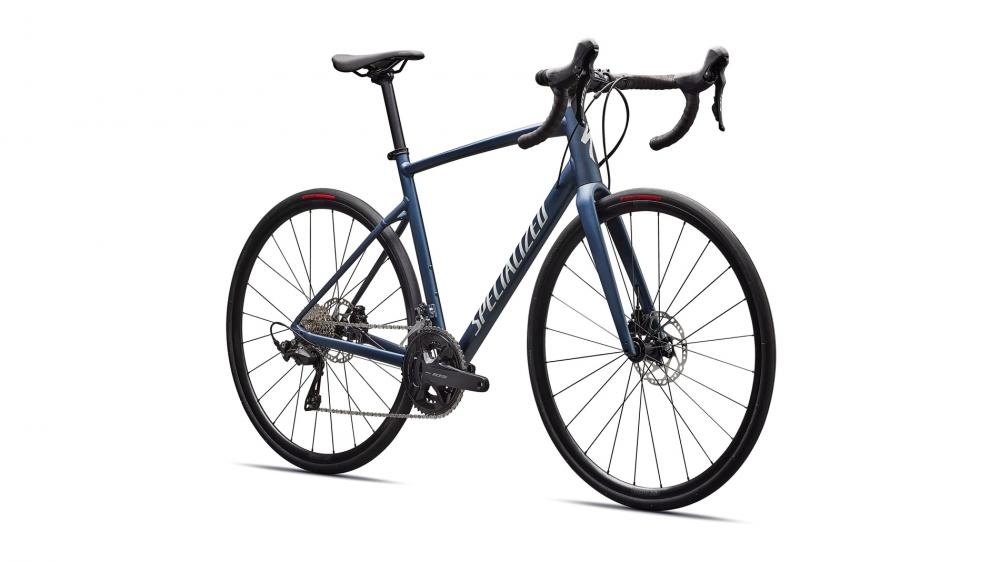 Specialized Allez E5 Comp Rennrad 2024 - Coastal Blue Metallic/Dune White - Rahmengröße 54 cm