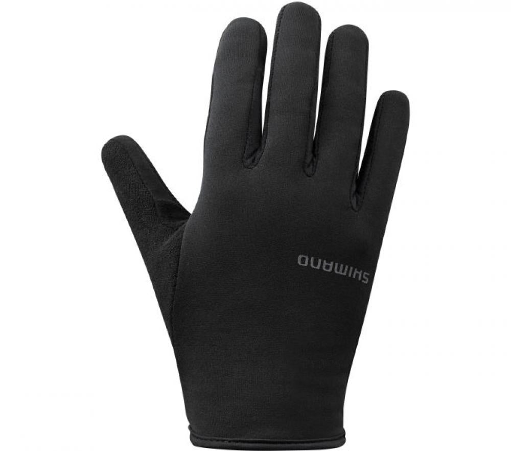 SHIMANO LIGHT THERMAL Gloves BLACK XL - Thermo-Fahrradhandschuhe, leicht & passgenau