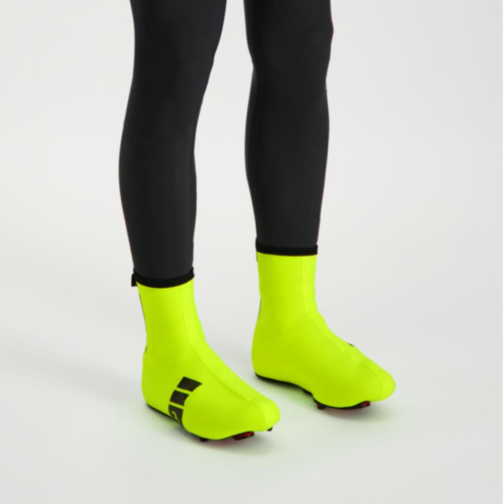BBB Cycling Überschuhe HeavyDuty OSS neon 43 - wind- & wasserabweisender Kälteschutz