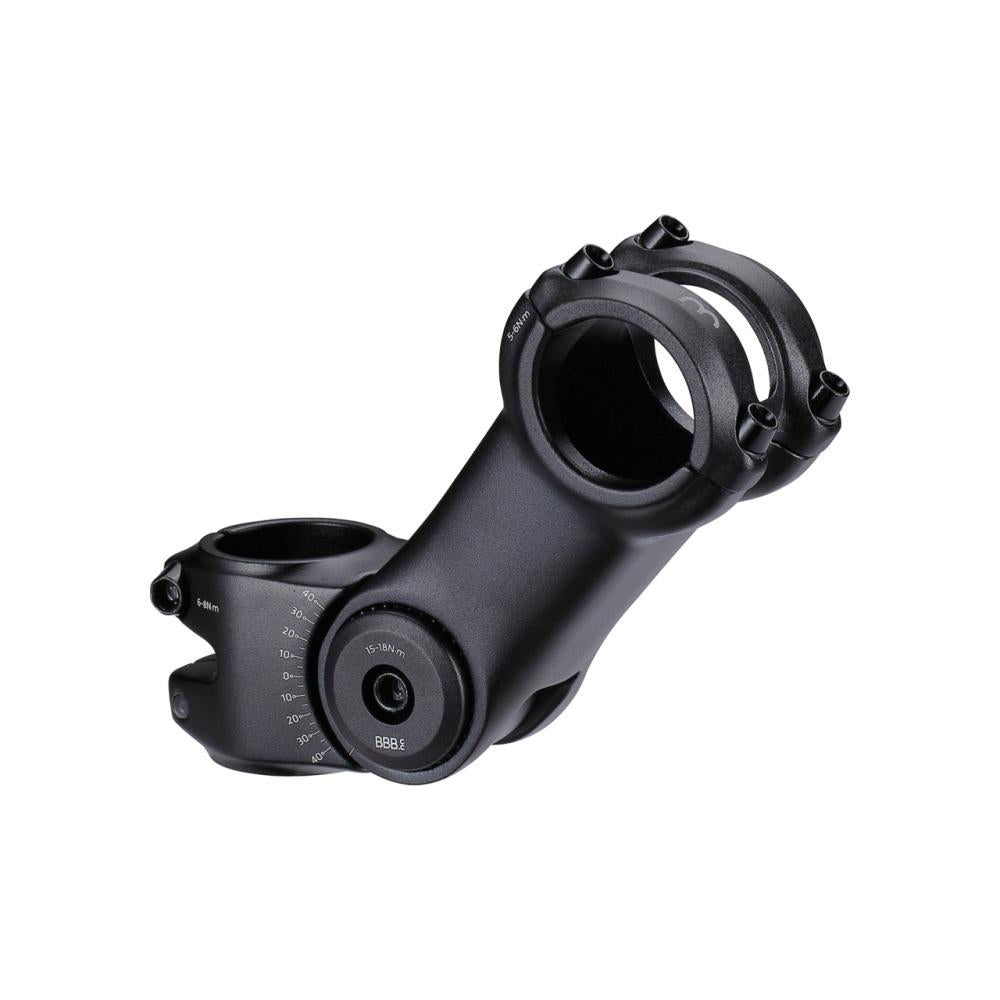 BBB Cycling BBB Vorbau einstellbar HighSix 31.8 31 schwarz - komfortable Lenkeranpassung