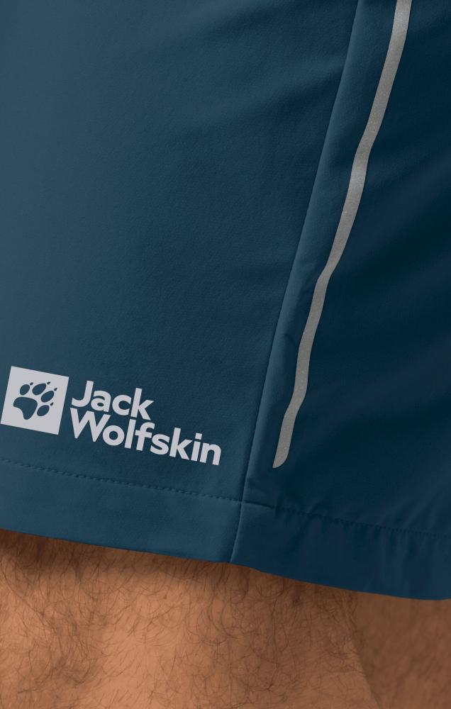 Jack Wolfskin Tourer Shorts M Synthetic Fiber Shorts Dark Sea Größe 56