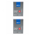 2x Schwalbe SV13 Schlauch 26 x 1,50-2,40 Zoll 40-62-559 SV40 mm