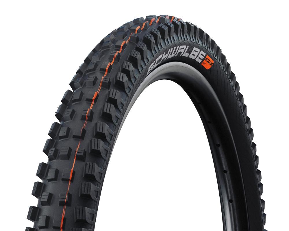 Schwalbe Magic Mary 29x2.60 Faltreifen, schwarz, mit Addix Soft Compound und Super Gravity Karkasse.