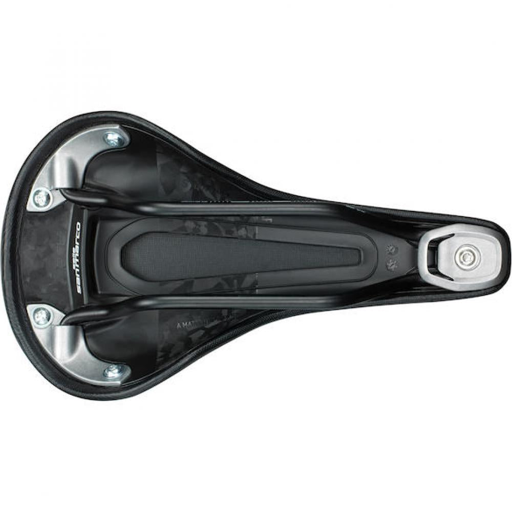 Selle San Marco Sattel Regal Short Full-Fit Dynamic 140 x 255 mm Schwarz - komfortabler Offroad-Sattel