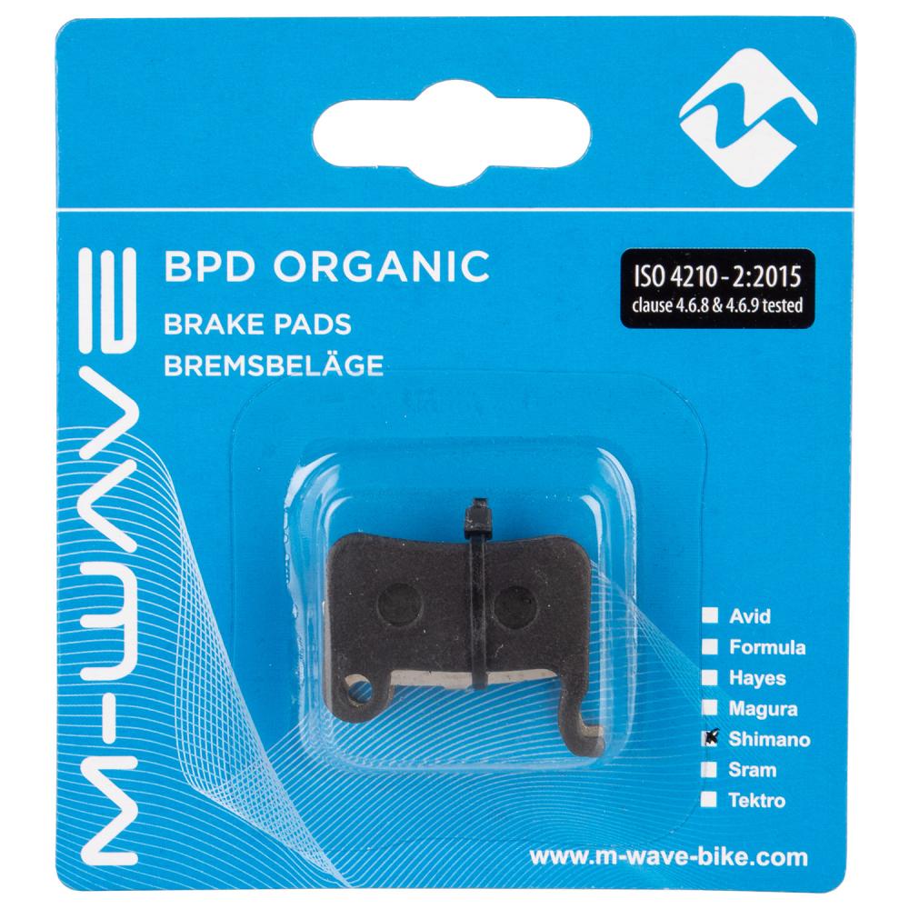 M-WAVE BPD Organic ST1 Bremsbelag für Scheibenbremsen organischer Ersatzbelag