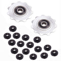 Point Schaltwerkrollen 11 Zähne silber Aluminium