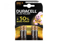 Duracell, Batterien, PLUS POWER AAA, Alcaline, Long Lasting, 4 Stk. auf Blister