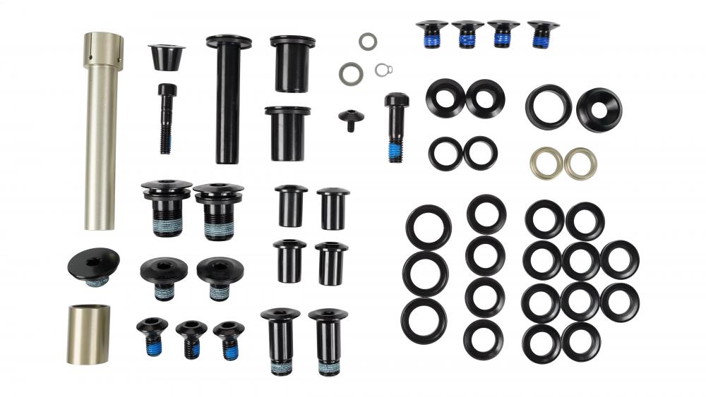 Specialized Enduro Carbon MY20 Suspension Pivot Bolt Kit mit Pivot Spacers - Hochwertiges Ersatzteil-Set - BLT KIT, MY20 ENDURO CARBON, SUSPENSION PIVOT BOLT KIT (W/ PIVOT SPACERS)