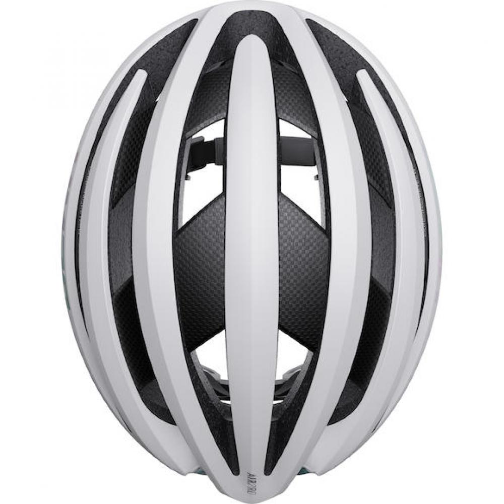 Limar Air Pro Fahrradhelm Carbon-Coretech M Weiß, ultraleichter Road-Helm.