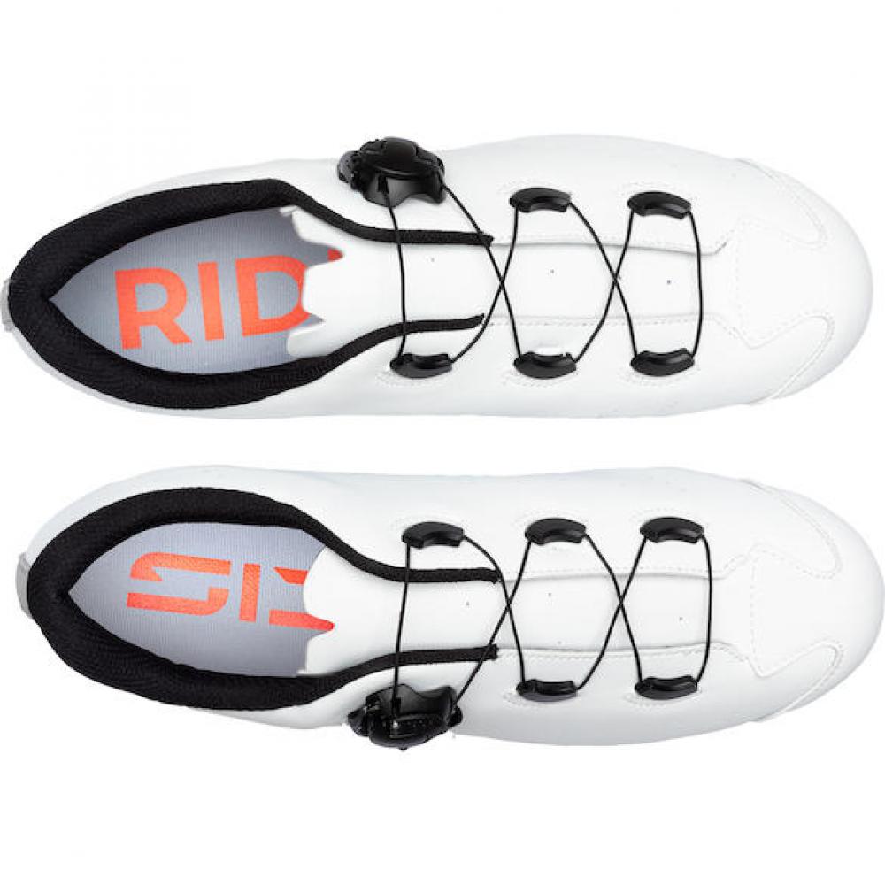 Sidi ROAD FAST 2 white/gray 44 Weiß - aerodynamischer Rennradschuh mit maximaler Kraftübertragung