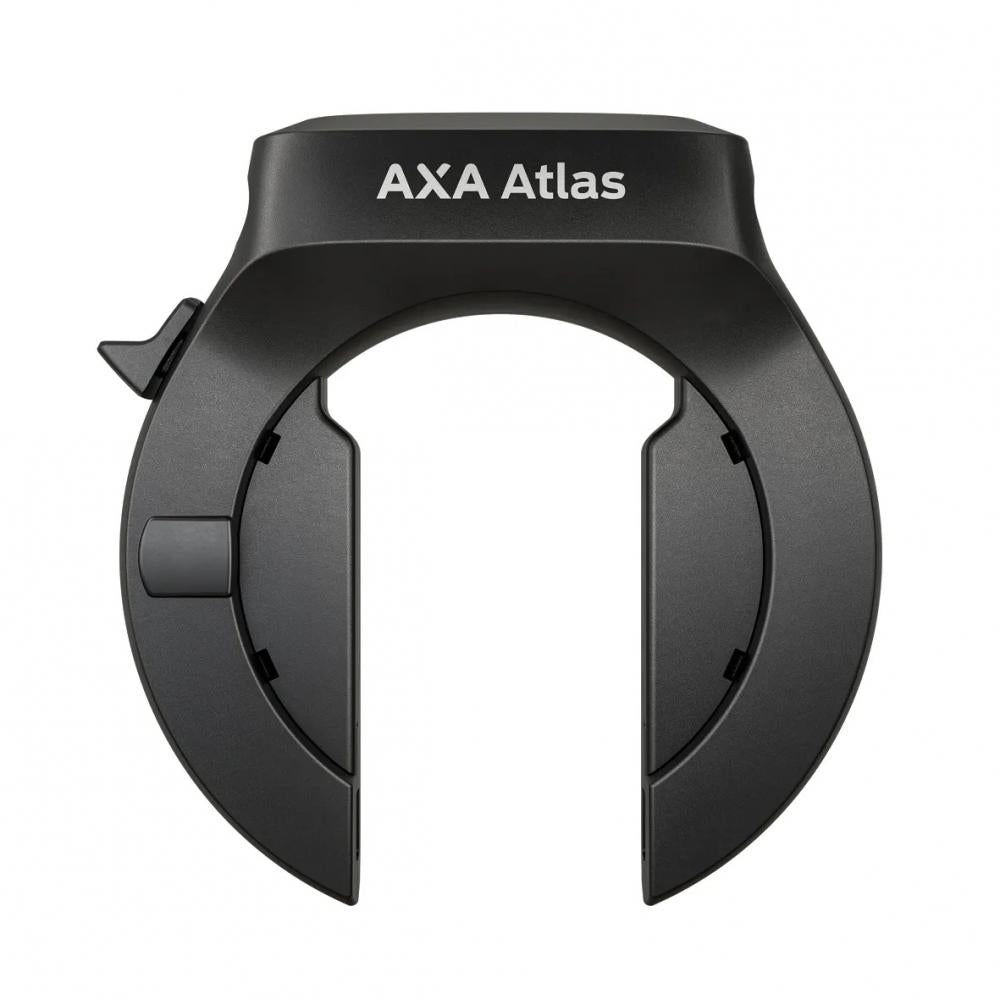 AXA Atlas Rahmenschloss Set mit ULC 130 Einsteckkette und Satteltasche
