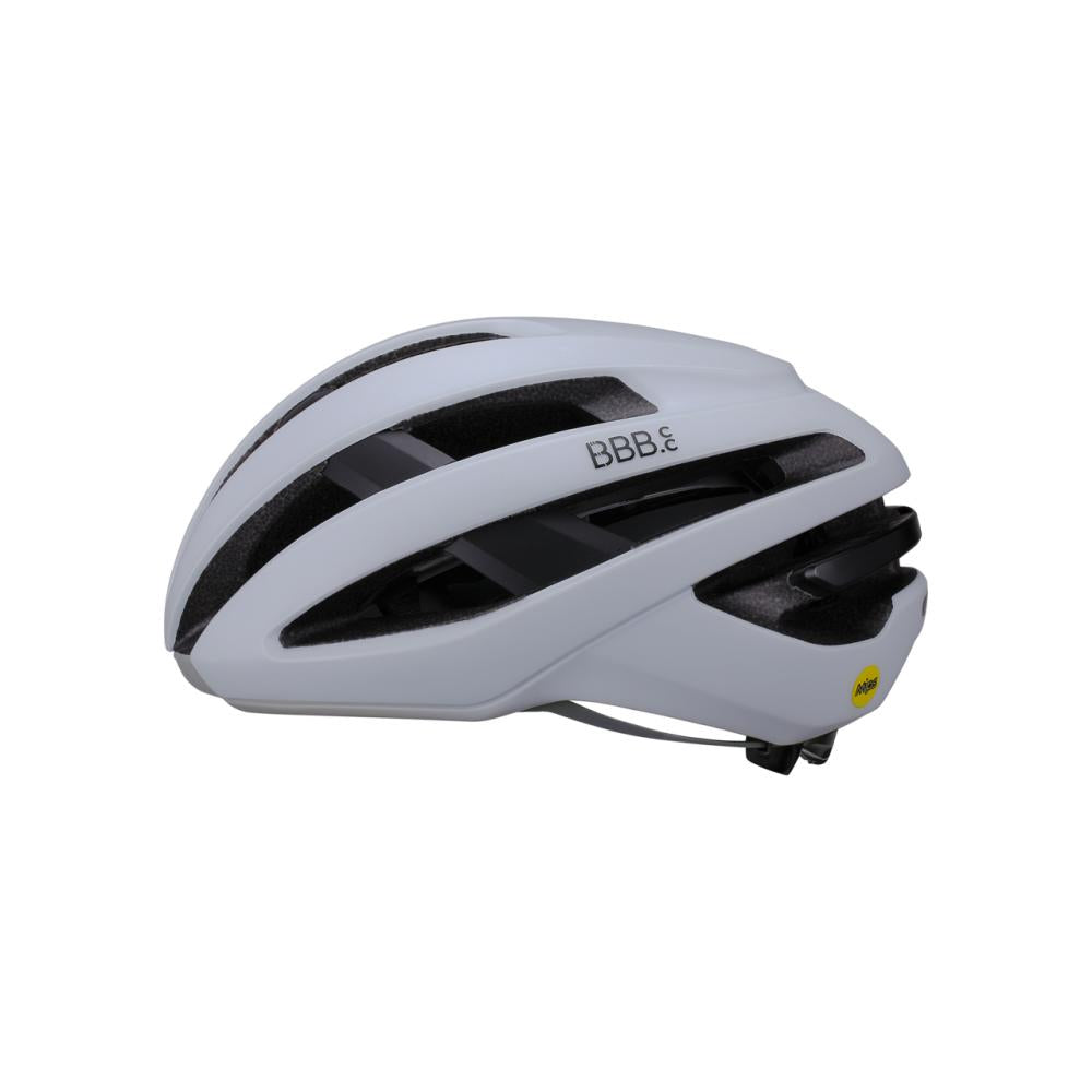 BBB Cycling Helm Maestro MIPS M matt weiß - maximaler Schutz und Belüftung