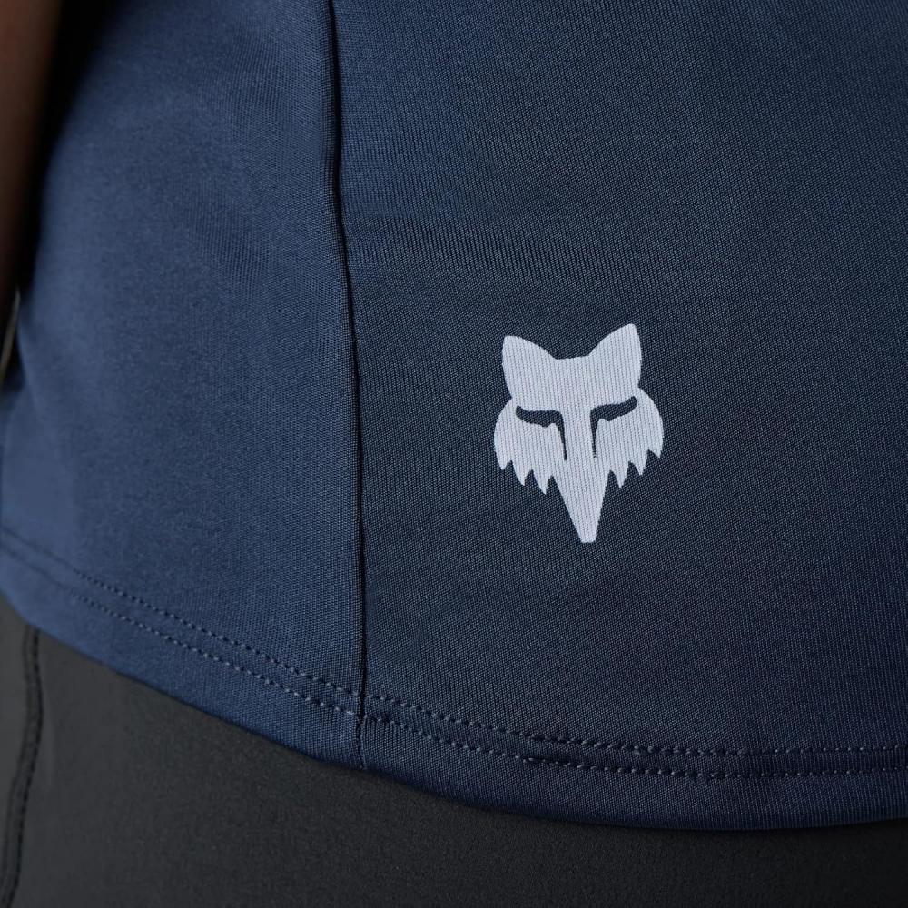 FOX Ranger Moth Damen MTB-Trikot L - Midnight mit TruDri