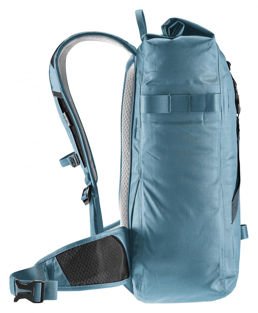 Deuter Amager 25+5 Fahrradrucksack 25 Liter Blau - Wasserdicht und Ergonomisch