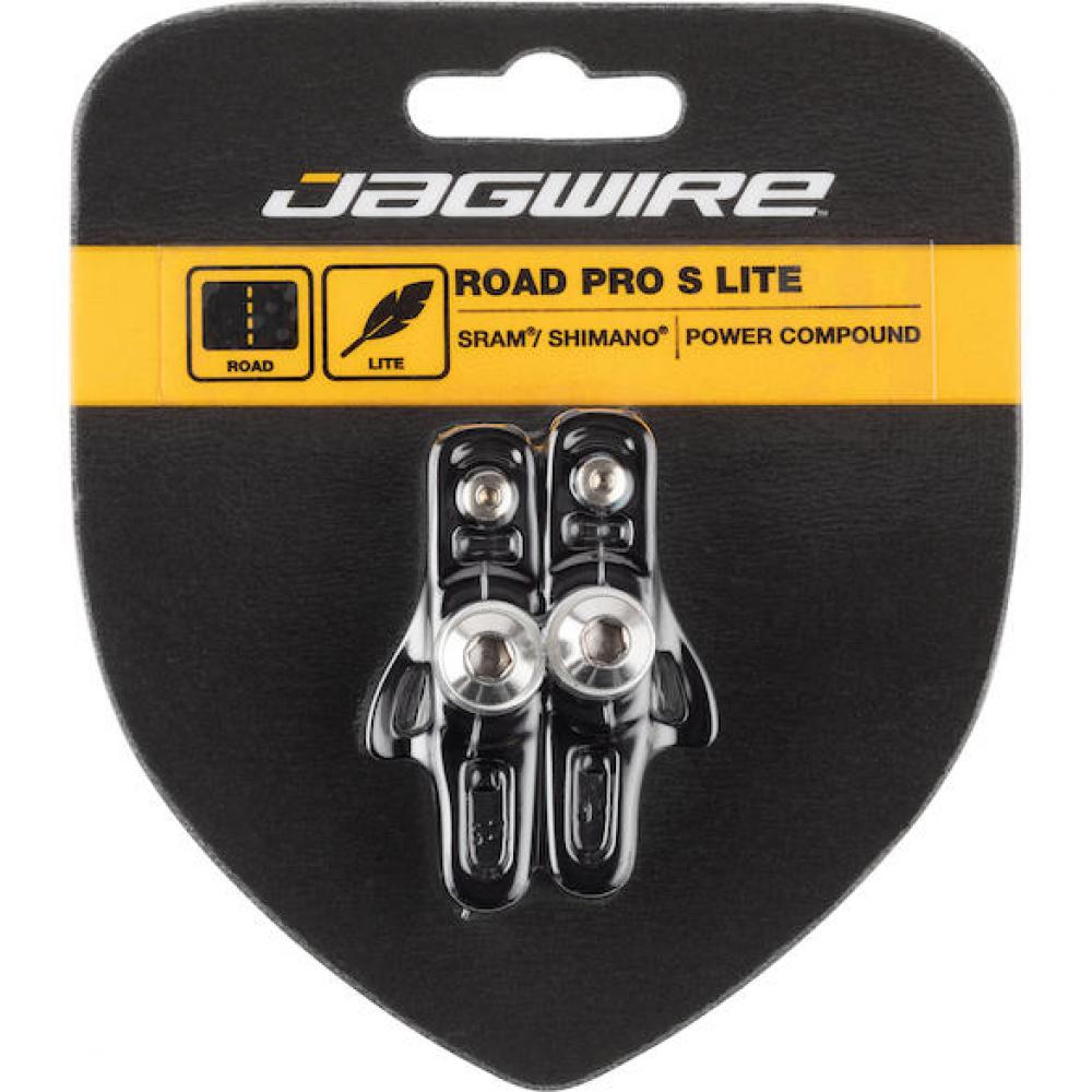 Jagwire Road Pro S Lite Cartridge Bremsschuhe für Shimano und SRAM - 33 g leichte Felgenbremsen