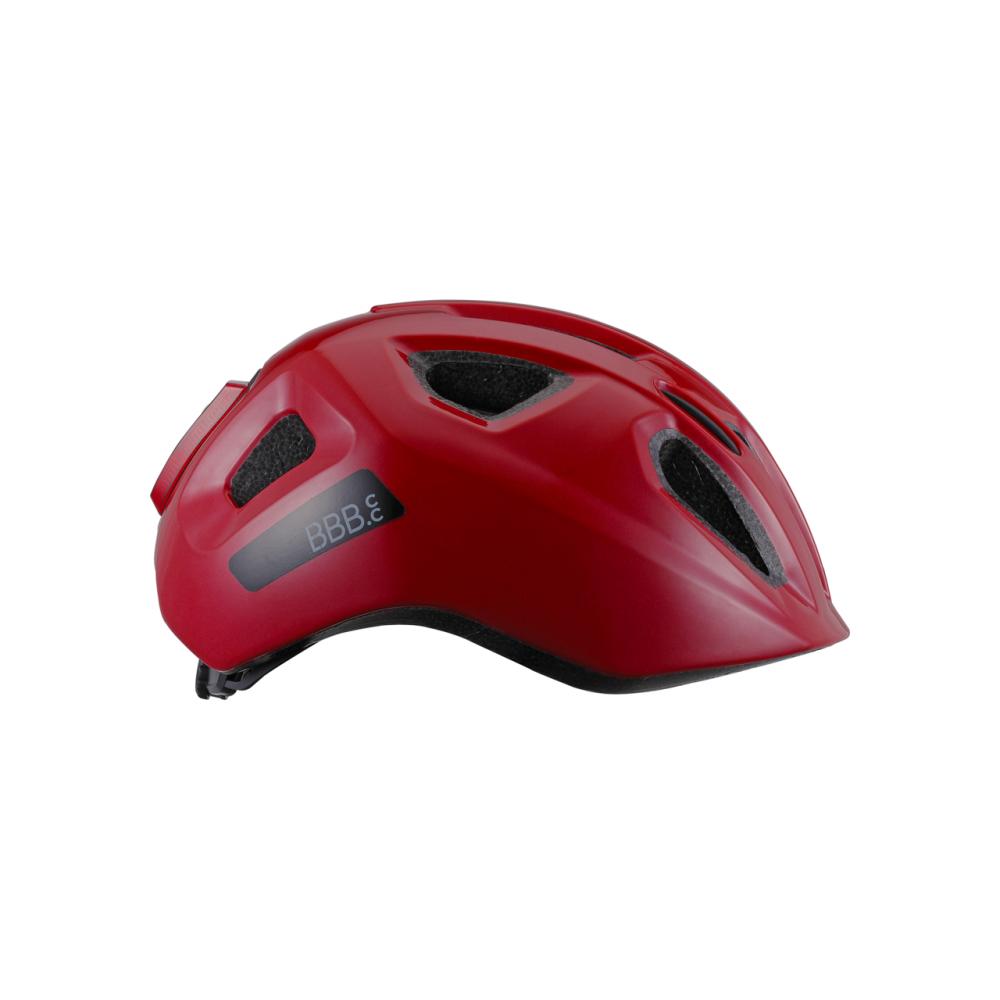 BBB Cycling BBB Helme Sonar M (52-58cm) M rot glanz - sicherer Fahrradhelm mit LED-Rücklicht