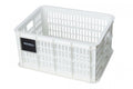 Basil Crate S Fahrradkiste 17,5 l - Weiß, recycelt