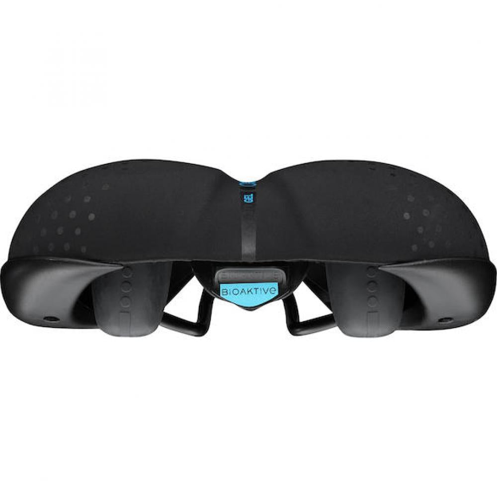 Selle San Marco Sattel City Gel 220 x 269 mm Schwarz - komfortabler City-Fahrradsattel mit Gelpolsterung
