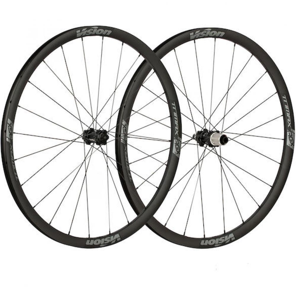 Vision Laufradsatz Trimax Aero Gravel i23 622x23x30 mm Schwarz - schneller Gravel-Aero-Laufradsatz