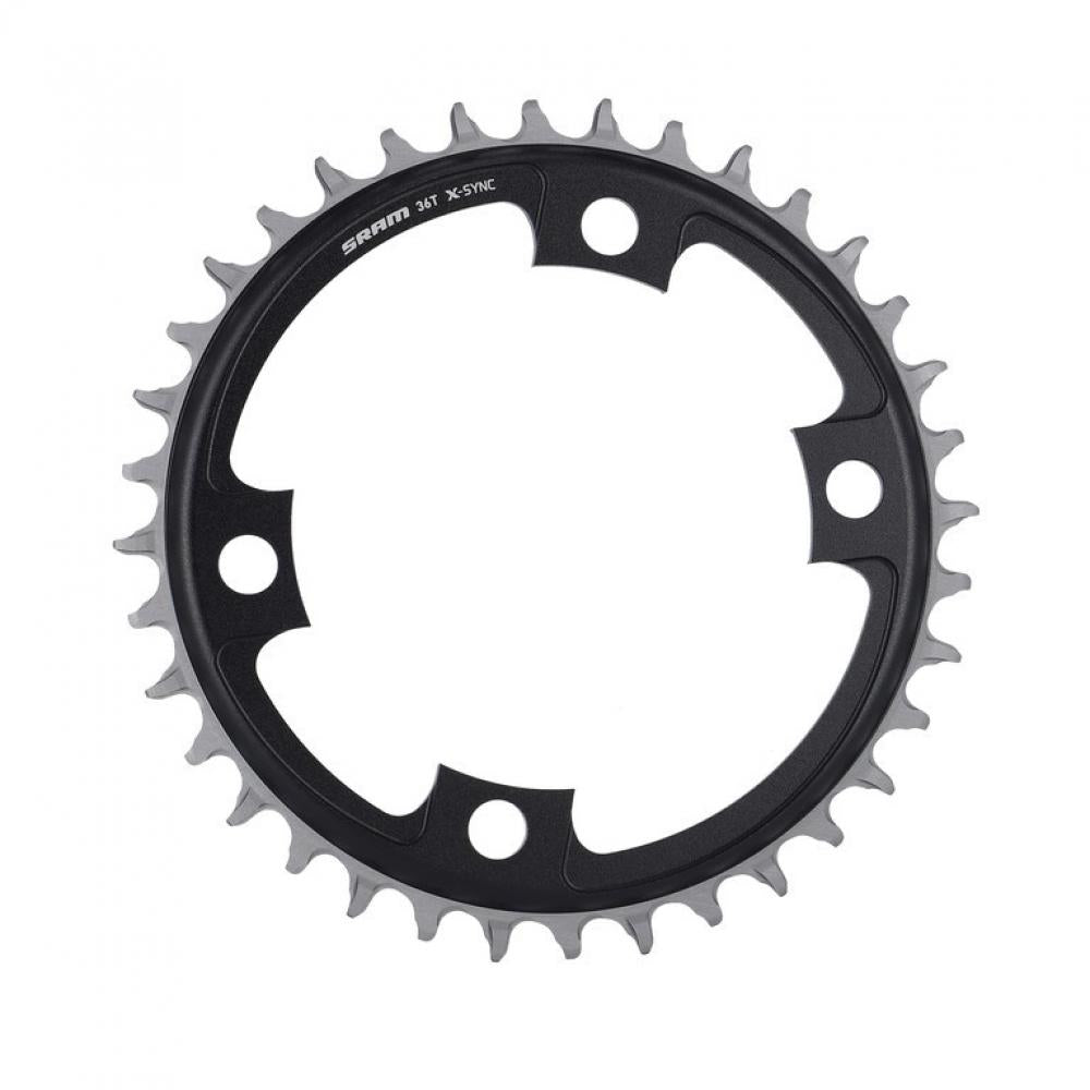 SRAM X-Sync Kettenblatt Road 12-fach 36T - 12-fach, schwarz