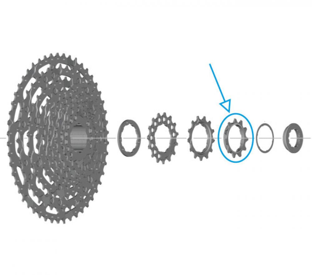SHIMANO Ritzel für CS-LG600 11 Zähne - präzises Ersatzritzel in moderner Ausführung