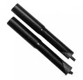 Vorbauverlängerung 25,4mm 1 1/8" Stahl, schwarz, verlängert bis zu 10cm