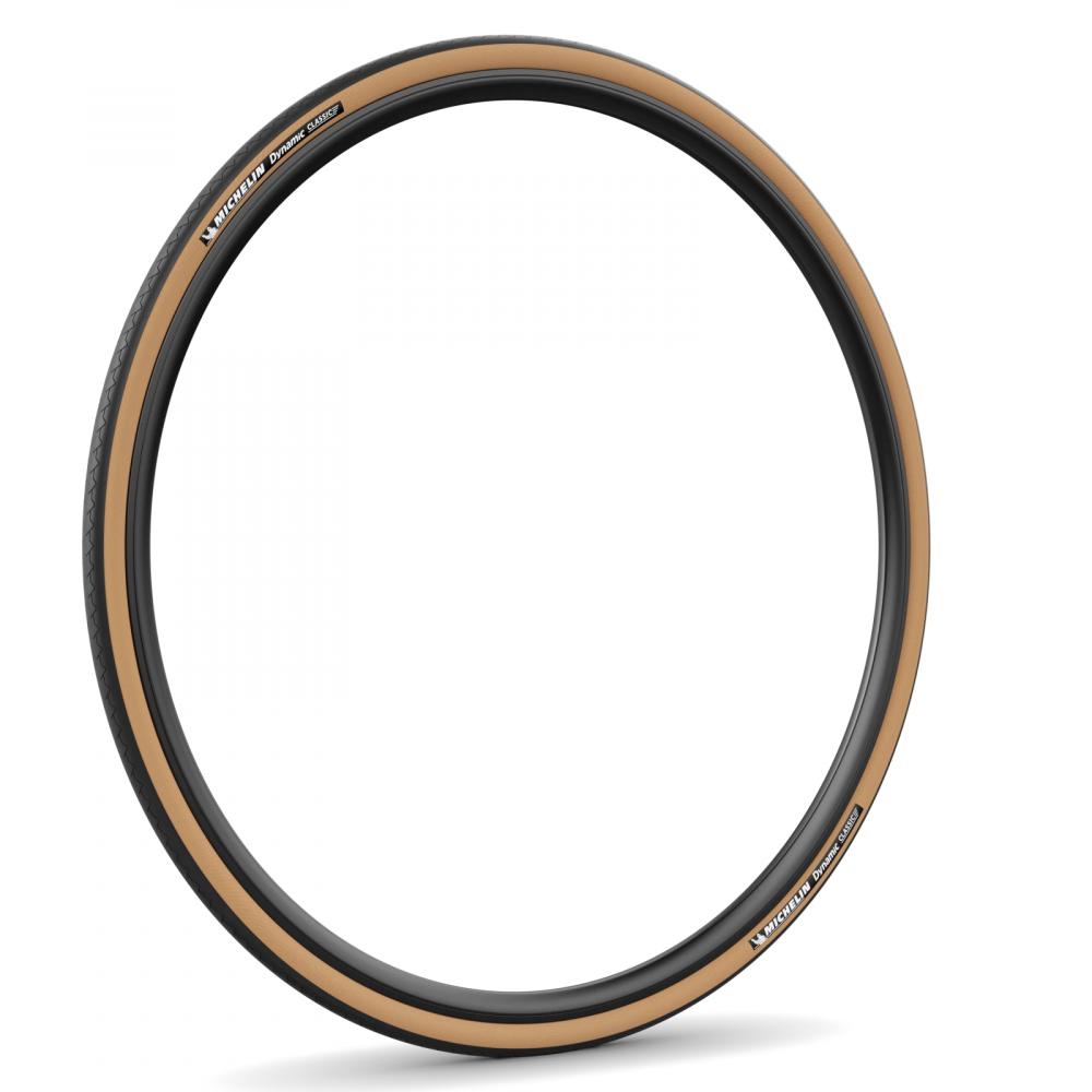 Michelin Reifen Dynamic Classic Draht 28x0.90 Zoll 23-622 schwarz transparent mit klassischem Profil.