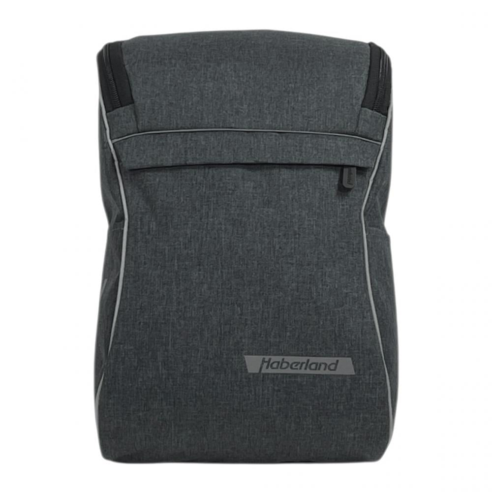 Haberland Umhängetasche Slingbag anthrazit/reflex - leichte City-Sling mit Organisation