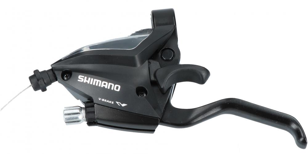 SHIMANO Schalt-/Bremshebel ST-EF500 2-fach, Schwarz
