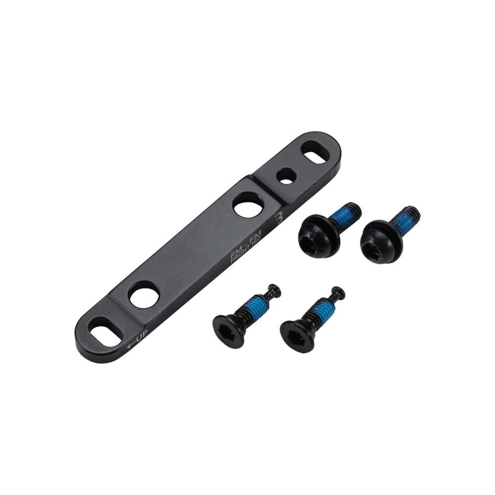 BBB Cycling postmount Adapter PowerMount FM 140/160 mm schwarz - starke, zuverlässige Bremsperformance