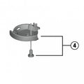 SHIMANO untere Abdeckung f.ST-EF515, rechts, m.Befestigungschr. M3x7mm general - 515,, 3x7mm, 7mm