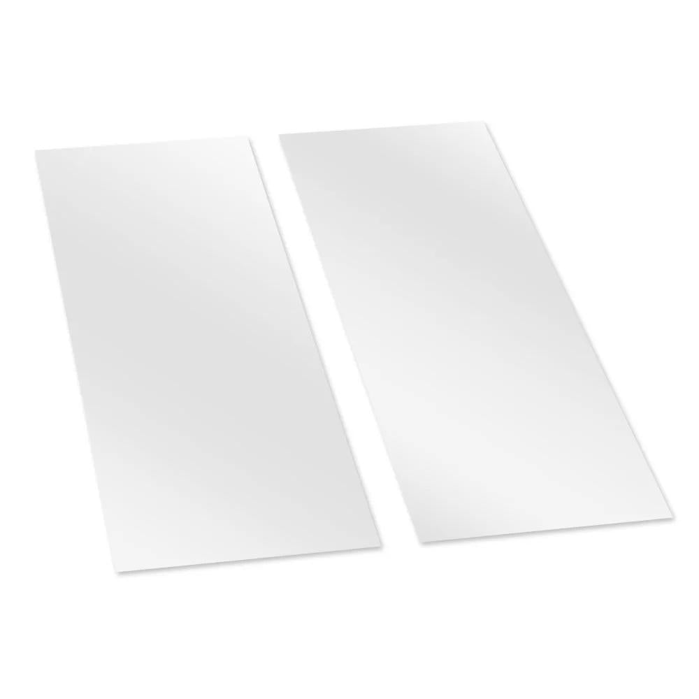 SKS Rahmenschutzfolie 180 x 80 mm (2 Stück) Transparenter, glänzender Lackschutz für Fahrräder, ideal für SKS Mudrocker Rear Schutzblech