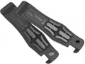 Wera Bicycle Set 13, Reifenheber-Set 2-tlg, mit Bitaufnahme, Ventilausdreher, glasfaserverstärkt, ideal für Fahrradreifen, Felgenschonend, robust