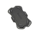 KlickFix PhonePad Quad Mini Smartphonehalterung, schwarz, mit Klickfix-Logo auf der Oberseite.