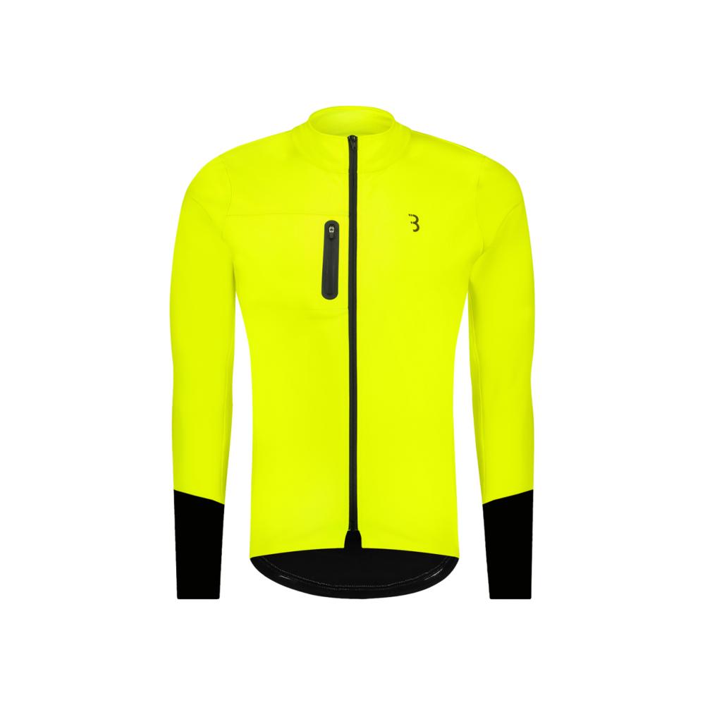 BBB Cycling BBB Winterjacke ColdGuard Neon Gelb L - maximaler Wetterschutz für Radsport