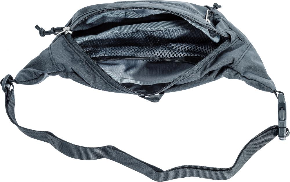 Deuter Belt I Hüfttasche 1,5 L Schwarz - Widerstandsfähige Bauchtasche für Wertsachen