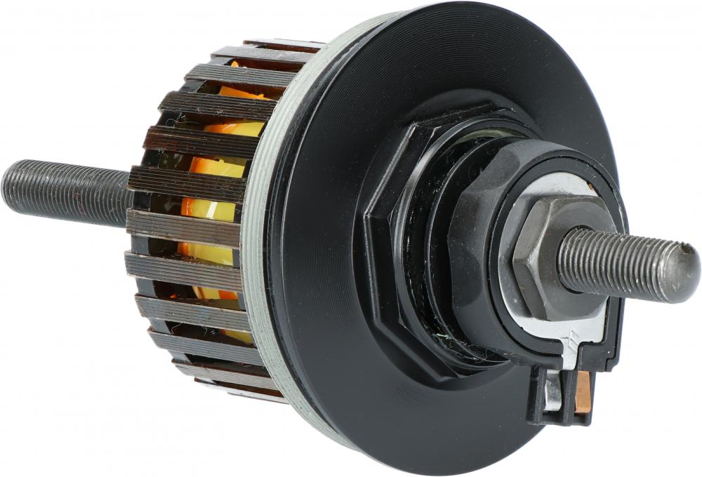 SHIMANO Dynamoeinheit DH-C6000-2N - 140 mm, 6000-2, Schwarz