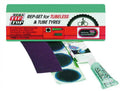 Rema Tip Top Reifen Reparaturset für Fahrrad Tubeless- & Schlauchreifen mit Flicken, Schleifpapier & Kleber.