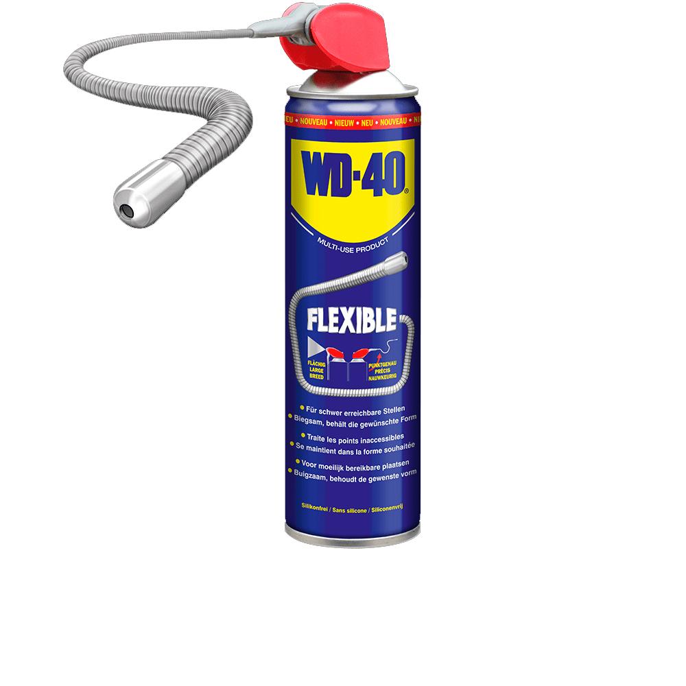 WD-40 Flexible 400 ml - vielseitiges Multifunktionsöl mit flexiblem Sprührohr