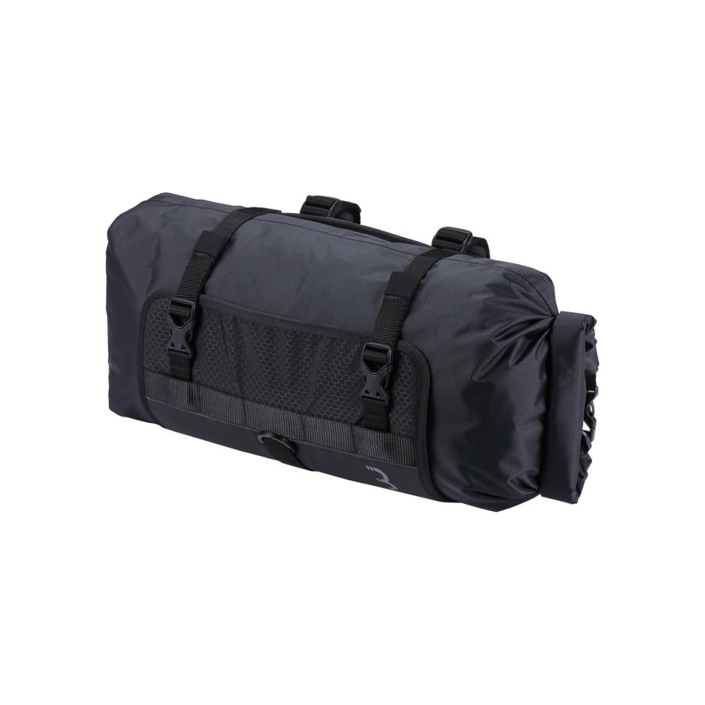BBB Cycling Fahrradlenkertasche Front Fellow 28x16x16cm 10L schwarz - leichte, wetterfeste Lenkertasche