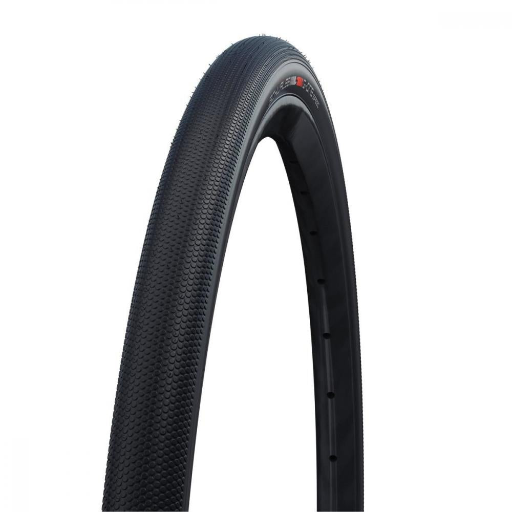 Schwalbe G-One Speed 27.5x1.20" 30-584 Schwarz TLE E-25 HS472 Faltreifen mit ADDIX Performance Compound und RaceGuard Pannenschutz, ideal für Gravel und E-Bikes bis 25 km/h