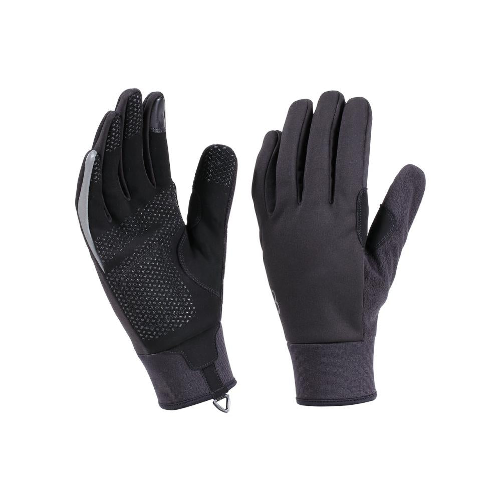 BBB Cycling winterhandschuhe ControlZone XS schwarz - leichter Softshell-Handschuh für milde Wintertouren
