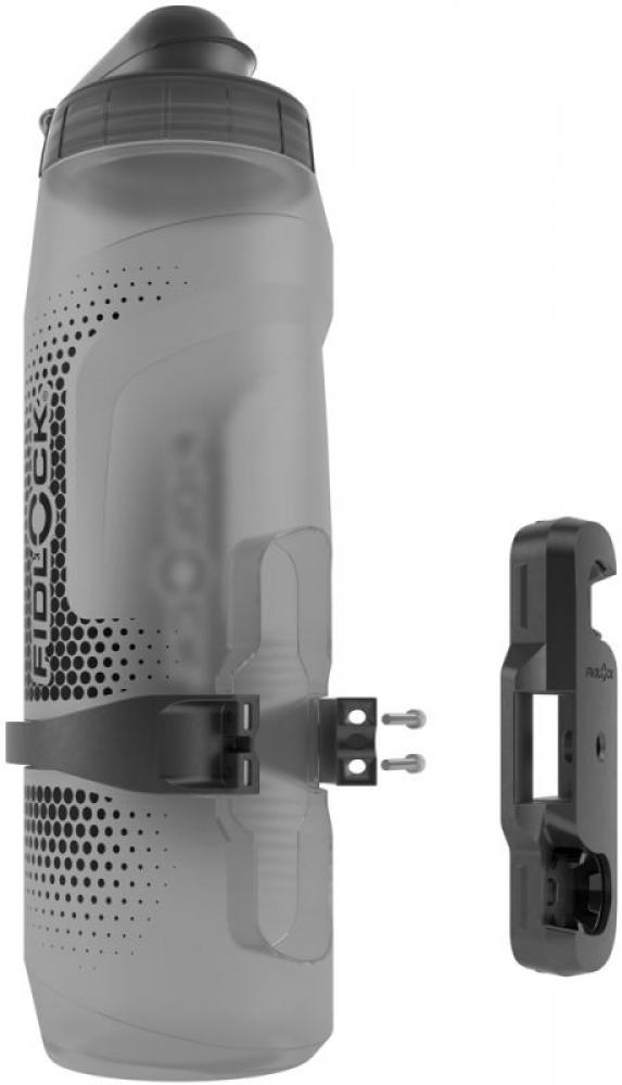 Fidlock TWIST bottle 800 ml Trinkflasche mit magnet-mechanischer Halterung, inklusive bike base, BPA-frei, spülmaschinengeeignet, ideal für lange Fahrten