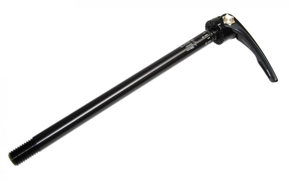 RockShox Maxle Ultimate Steckachse 188mm schwarz für maximale Steifigkeit und einfache Handhabung.