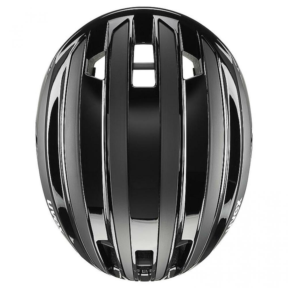 uvex surge aero MIPS Rennradhelm, black matt, 56-59cm, Aero-Cover, MIPS®-Air-Node, Inmould, Brillenhalterung, reflektierend, leicht, aerodynamisch